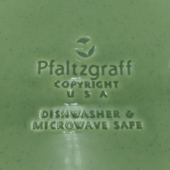 Pfaltzgraff Green Sphere 1.5 Quart Round Casserole Serving Dish Vegetable Bowl - Picture 6 of 6